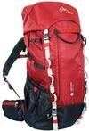 Trekkingrucksack Damen Herren Wanderrucksack Backpacker Rucksack 50 Liter rot