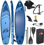 SUP F2 aufblasbares Brett Axxis 12'2&ldquo; Marineblau Combo Paddel 2in1 Sitz