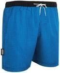 GUGGEN MOUNTAIN Style 6 Herren Badehose kariert Streifen in viele Farben