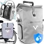 Fahrradtasche Wasserdichte 2in1 Pro Gep&auml;cktr&auml;gertasche & Rucksack 23L - ValkPro