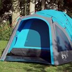 VidaXL 3-Personen Kuppelzelt mit Quick-Release blau