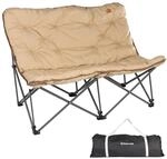 Camping Sofa Lindon Relax Doppel Lounge Stuhl 2Personen Faltstuhl Couch