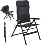 Campingstuhl - Lepola XL - Aluminium - faltbar - verstellbare R&uuml;ckenlehne