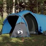 VidaXL Tunnelzelt 3 Personen wasserdicht blau
