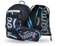 Skate Bluelight Rucksack-Set 3tlg: Rucksack, Federm&auml;ppchen, Turnbeutel
