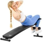 Schr&auml;gbank f&uuml;r Sit-ups Trex Sport TX-050B aus Stahl klappbar bis 110 kg