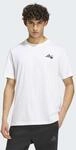 ADIDAS T-Shirt Herren - wei&szlig; mit Aufdruck