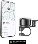 Smarte Fahrradklingel mit Google Find My Device - 22.2 mm Lenkerdurchmesser