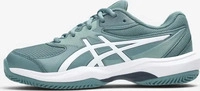 ASICS 9031013, ASICS Kinder Tennisschuhe - Gel Game 10 Sandplatz gr&uuml;n wei&szlig;|blau