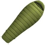 Mumienschlafsack Norskskin Ultralight Green 800 g 205 cm Koppelbar Nylon 400T