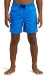 Schwimmshorts EVERYDAY VOLLEY 14" Blau Junge