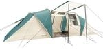 Kuppelzelt Kalmar - Campingzelt f&uuml;r 6 Personen - Dachfenster - Einlegeboden