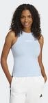 Top Damen Baumwolle - blau