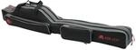 Angelrutentasche Rutenfutteral 150cm - 2 F&auml;cher - Schwarz - Tasche