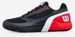 Herren Tennisschuhe Multicourt - Rush Pro 5 schwarz/rot