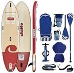 Aufblasbares SUP 11' Skiffo Rivage LAVA - 2-in-1 Kajak - Einzigartiges Design