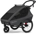 Fahrradanh&auml;nger Kidgoo 2 Lite Steel Grey