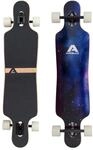 Twin Tip DT Longboard 40" aus mehrlagigem Holz f&uuml;r idealen Flex & Stabilit&auml;t