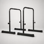 Verstellbare Dip Barren PRO - 5 H&ouml;hen - Dip Station - Dip Stangen - Parallettes