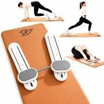 F2 Marken Pilates Board Core Pilates Muskel Training Yoga 64cm Weiss