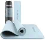 Dicke Yogamatte 8mm - Rutschfest Gymnastikmatte - Yoga und Pilates - Sportmatte