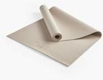 Yogamatte - Sand - Rutschfeste &Uuml;bungsmatte f&uuml;r Yoga & Fitness