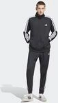 Trainingsanzug Herren warm - schwarz