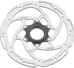 Tektro schijfrem rotor tr160-35 &oslash;160mm centerlock zilver