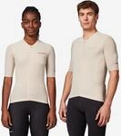 Rennrad Trikot unisex kurzarm Sommer EDR Ultra beige