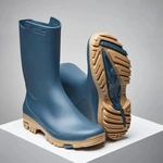 SOLOGNAC 8786290, SOLOGNAC Gummistiefel 100 Damen blau beige|blau