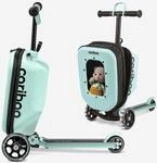 Dreirad-Roller mit Koffer Cariboo iTravel (mintgr&uuml;n)
