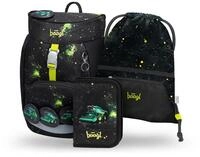 Airy Traktor Schulrucksack-Set 3tlg.: Schulrucksack, Federm&auml;ppchen, Turnbeutel