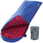 Schlafsack RV rechts - Dundee Decken - Outdoor - Blau