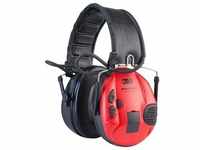 Gehörschutz elektronisch PELTOR SPORTTAC schwarz/rot, EINHEITSFARBE, EINHEITSGRÖSSE