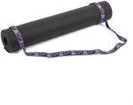 Yogamatten-Tragegurt gemustert, lila