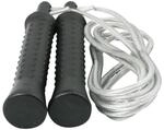Springseil inkl. Zusatzgewichten Fitnesstraining Unisex Schwarze Griffe, Seil