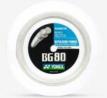 Badmintonsaite BG 80 weiss
