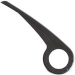 Hebie Kettenschutz 0344 schwarz 1fl&uuml;gelig Kunststoff 44-48 Z&auml;hne 22 cm