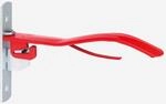 Sattelhalter klappbar rot