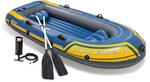 AUFBLASBARES BOOT INTEX CHALLENGER 3 + 2 RUDER + AUFBLASVORRICHTUNG AUFBLASBARES BOOT INTEX CHALLENGER 3 + 2 RUDER + AUFBLASVORRICHTUNG