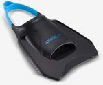 Schwimmflossen kurz Speedo - Biofuse Fitness Fins grau/blau