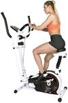 Crosstrainer & Heimtrainer 2in1 Hybrid, Pulssensoren, Tablet-Halterung, CT 4