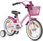 Kinderfahrrad 16 Zoll ab 4 Jahre mit St&uuml;tzr&auml;der und R&uuml;cktritt