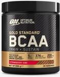 Optimum BCAA-Pulver Aminos&auml;uren Train & Sustain Erdbeer-Kiwi 266&nbsp;g