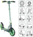 SIX DEGREES Aluminium Scooter 205 mm gr&uuml;n