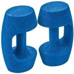 Aqua-Jogging-Hanteln BEbell S Aquafitness Unisex Blau