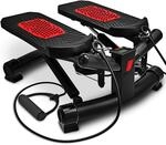 STX300 Twister Stepper mit Power Ropes, Drehstepper mit Multifunktions-Display