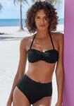 Damen LASCANA Bandeau-Bikini-Top &raquo;Scallop&laquo;