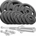 Set aus Gusseisen-Gewichten Hop-Sport Strong 59kg
