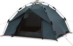 Schnellaufbau-Zelt Quick Ash 2 Sharkgrey f&uuml;r 2 Personen mit kleinem Vordach